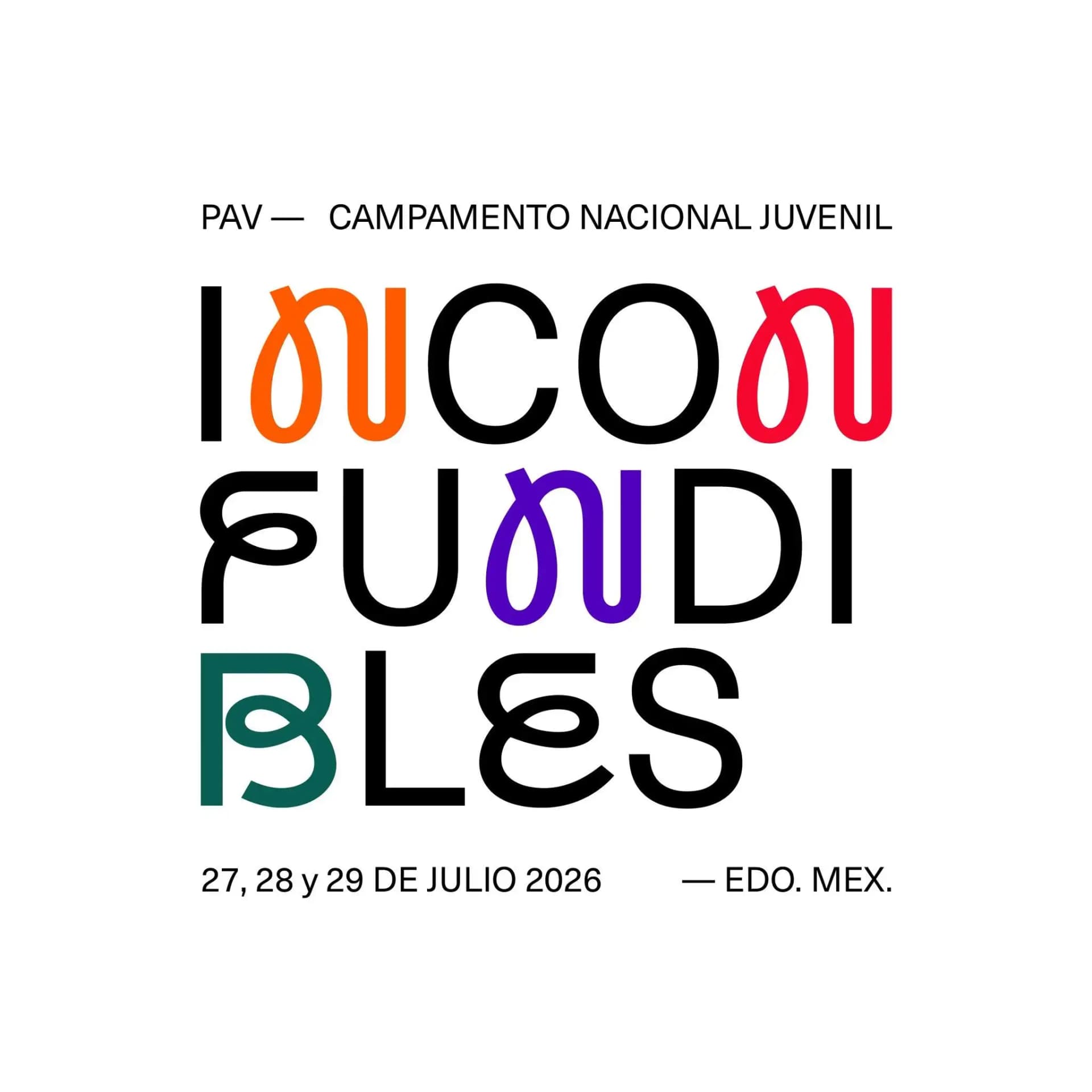 Imagen del evento: Campamento Nacional Juvenil 2026 "INCONFUNDIBLES"