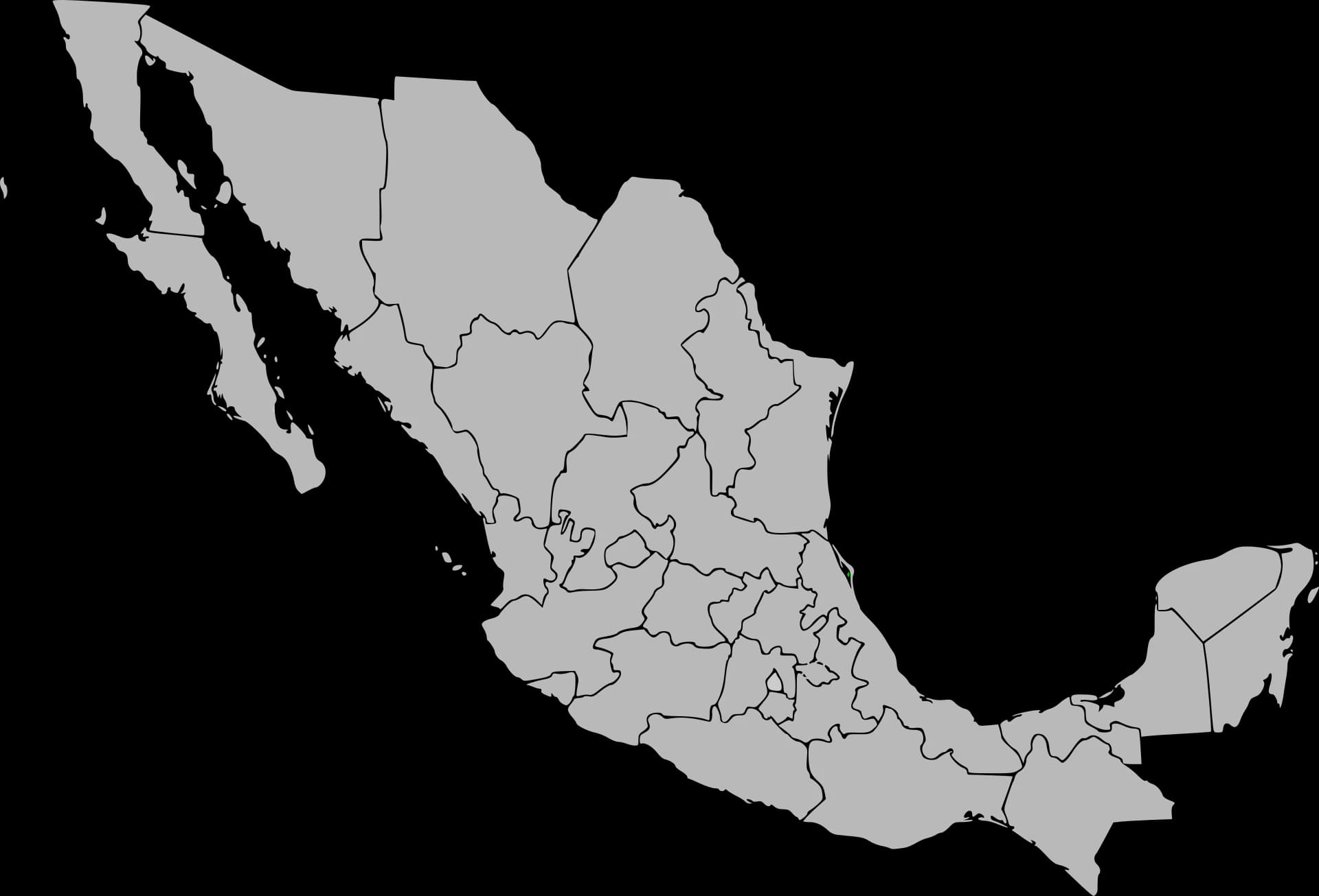 Mapa de Mexico